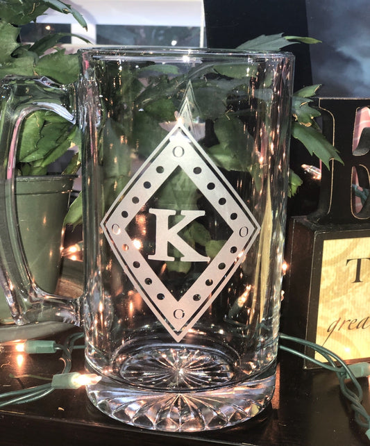 Diamond “K” Beer Mug