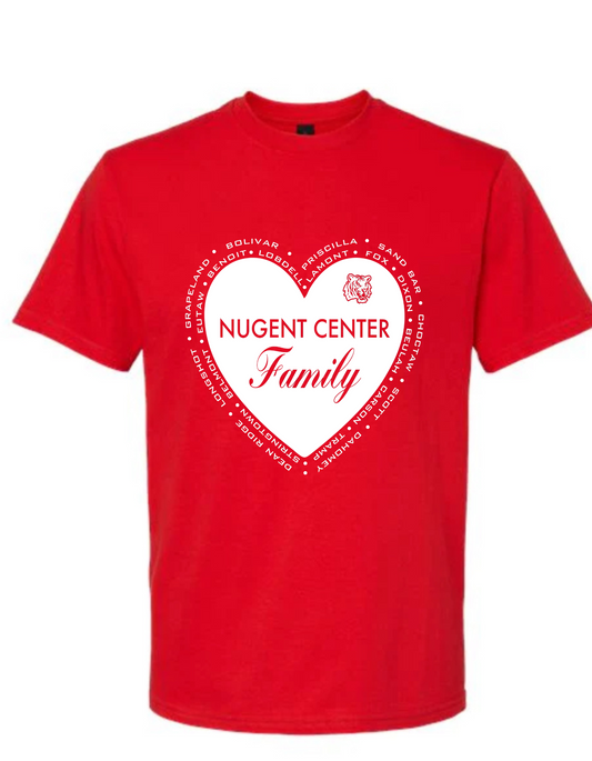 Red Nugent Center Family T-Shirt