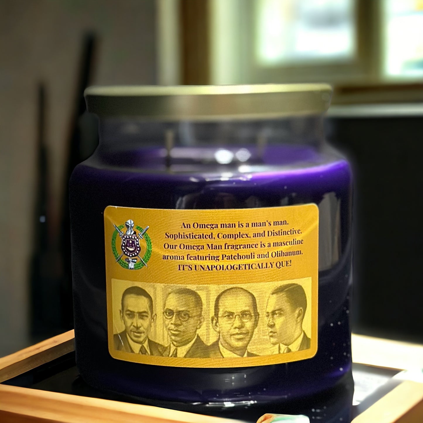 Scented Candle Omega Psi Phi